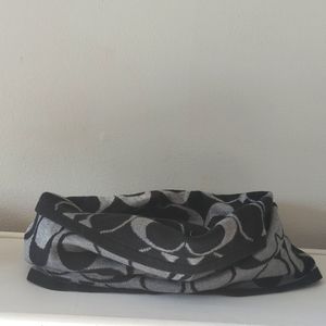 Coach reversible infinity scarf